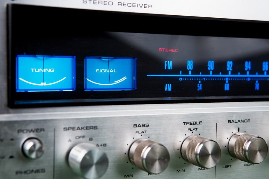 Hifi stereo receiver