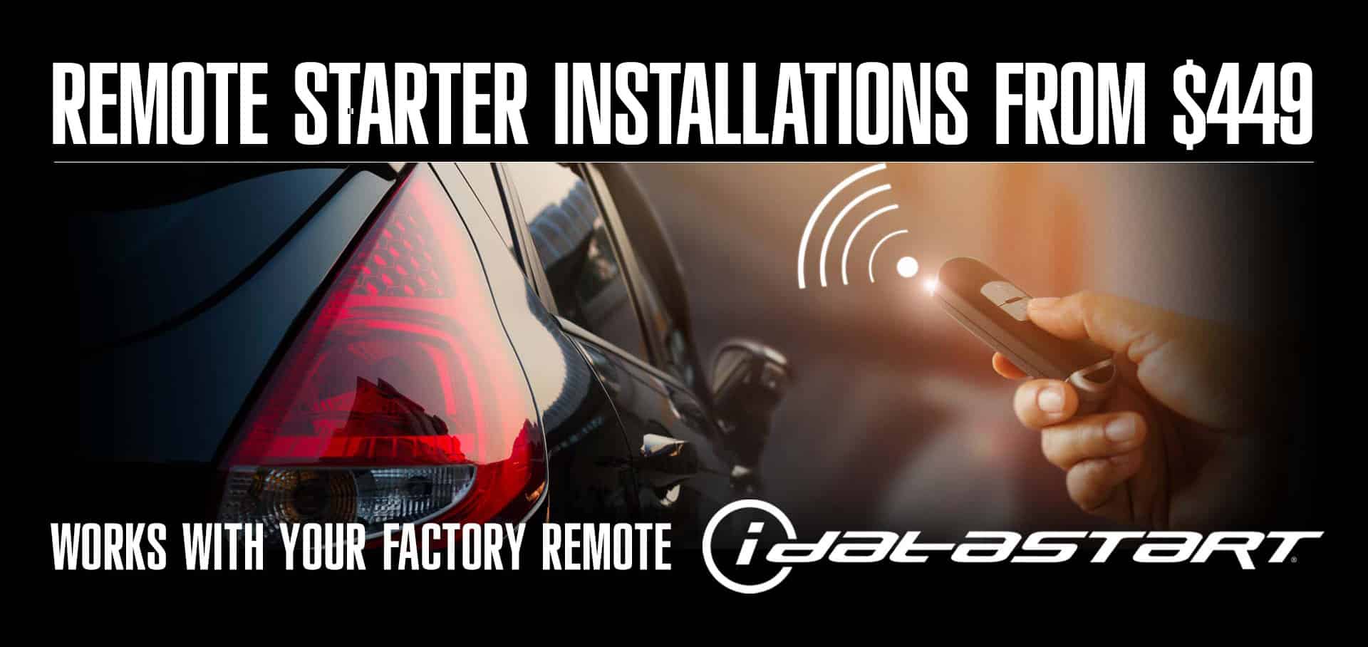 Remote starter installations